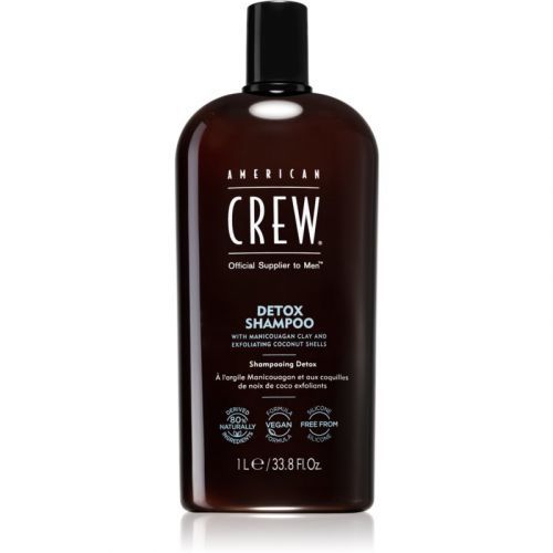 American Crew Detox Detoxifying Shampoo for Healthy Scalp for Men 1000 ml