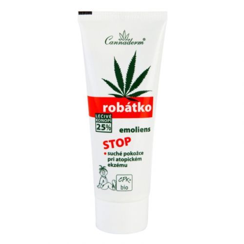 Cannaderm Robatko Emoliens Cream for Atopic Skin Baby Protective Cream With Hemp Oil 75 g
