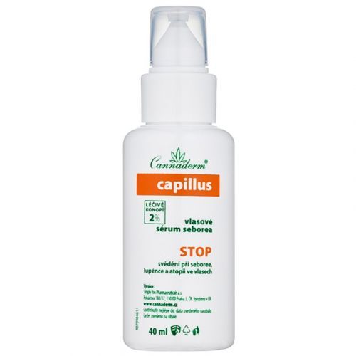 Cannaderm Capillus Seborea Hair Serum Active Serum For Dry And Itchy Scalp 40 ml