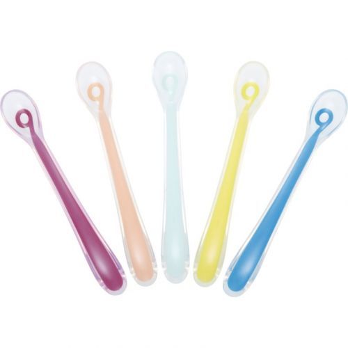 Babymoov Spoons Silicone spoon for Kids 6m+ 5 pc
