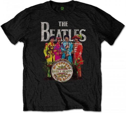 The Beatles T-Shirt Unisex Sgt Pepper (Retail Pack) L Black