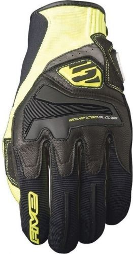 Five RS4 Yellow/Black 2XL Motorcycle Gloves