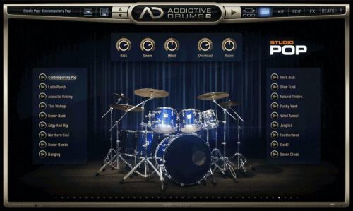 XLN Audio AD2: Studio Pop (Digital product)