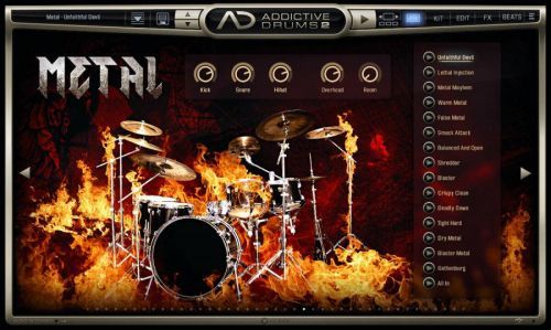 XLN Audio AD2: Metal (Digital product)