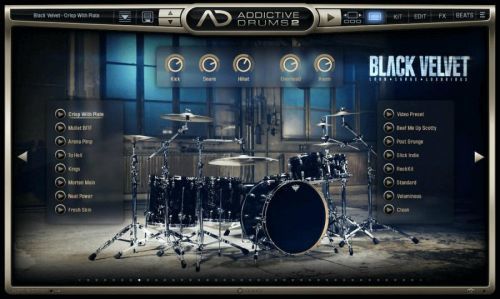 XLN Audio AD2: Black Velvet (Digital product)
