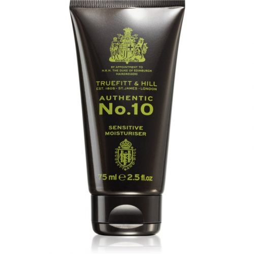 Truefitt & Hill No. 10 Sensitive Moisturizer Moisturizing Cream For Face for Men 75 ml