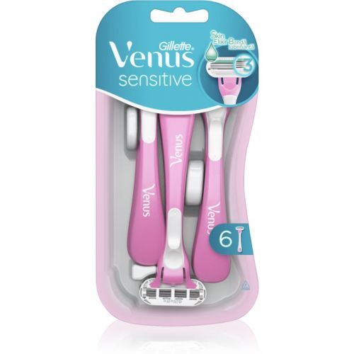 Gillette Venus Sensitive Smooth Shaver + Spare Blades