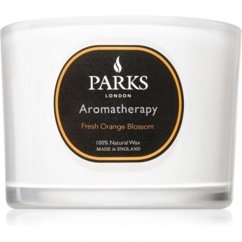 Parks London Aromatherapy Fresh Orange Blossom scented candle 80 g