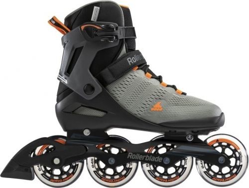 Rollerblade Sirio 90 Roller Skates Anthracite/Orange 40