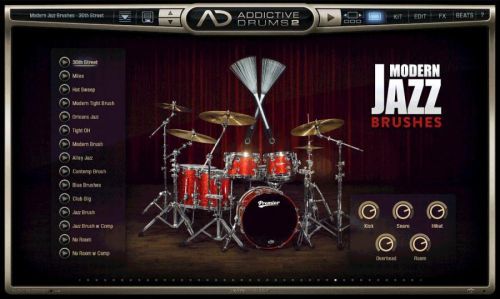 XLN Audio AD2: Modern Jazz Brushes (Digital product)