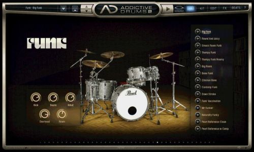 XLN Audio AD2: Funk (Digital product)