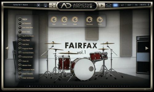 XLN Audio AD2: Fairfax Vol. 1 (Digital product)