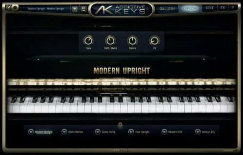 XLN Audio AK: Modern Upright (Digital product)