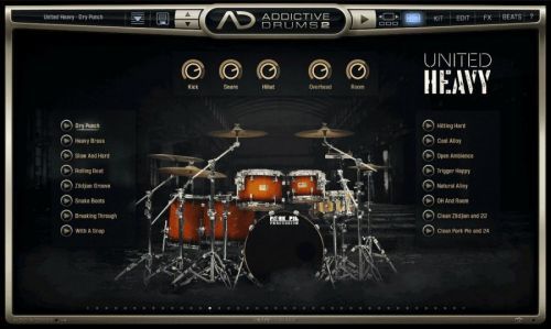 XLN Audio AD2: United Heavy (Digital product)