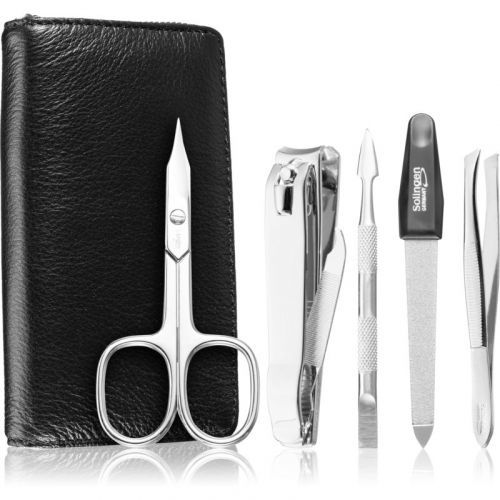 DuKaS Premium Line Solingen 1693 Manicure Set (+ Leather Sleeve) for Men