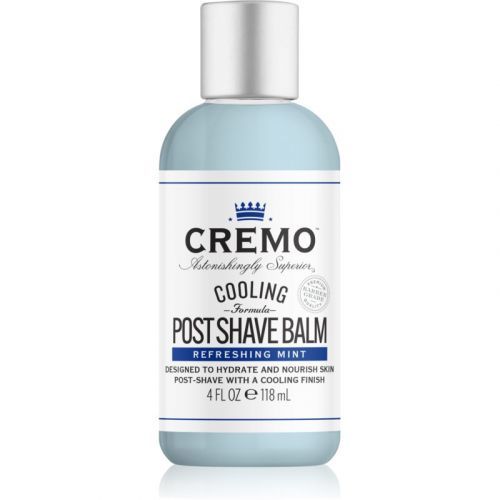 Cremo Refreshing Mint Post Shave Balm After Shave Balm for Men 118 ml