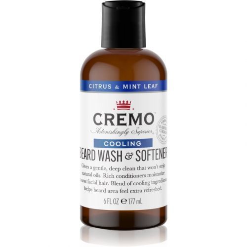 Cremo Citrus & Mint Leaf Beard Wash Beard Shampoo for Men 177 ml