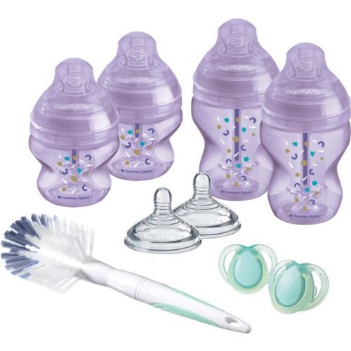 Tommee Tippee C2N Closer to Nature Anti-colic Advanced Set anti-colic Purple