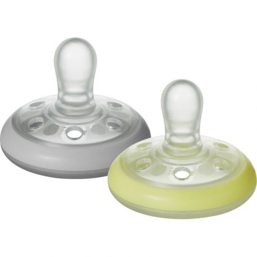 Tommee Tippee C2N Closer to Nature Night dummy Natural 0-6m 2 pc