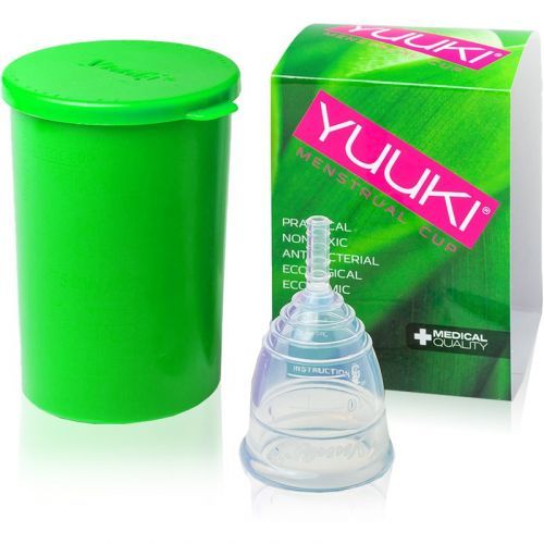 Yuuki Soft 1 + cup Menstrual Cup Size normal (⌀ 46 mm, 24 ml) 1 pc