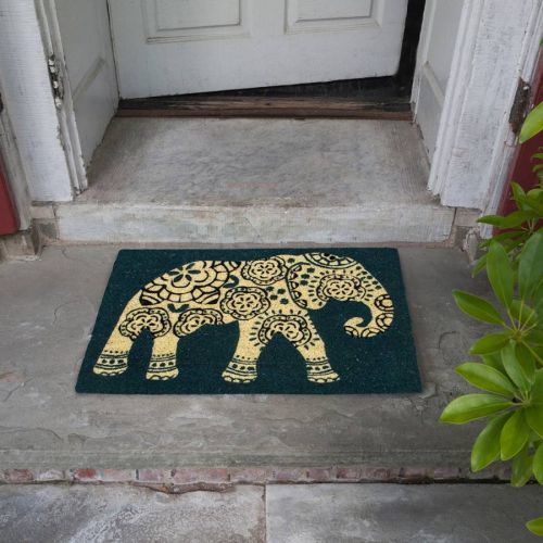 Elephant Non Slip Coir Doormat
