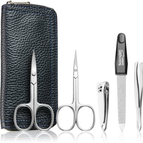 DuKaS Premium Line Solingen 1825 Manicure Set (+ Leather Sleeve) for Men