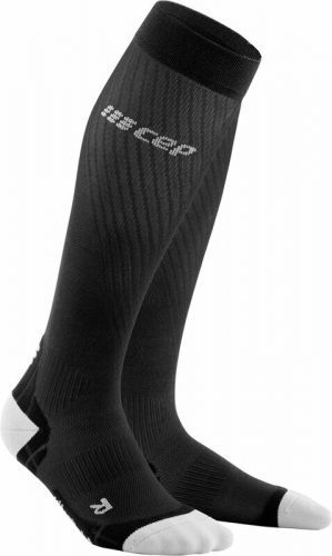 CEP WP20IY Compression Tall Socks Ultralight Black/Light Grey II