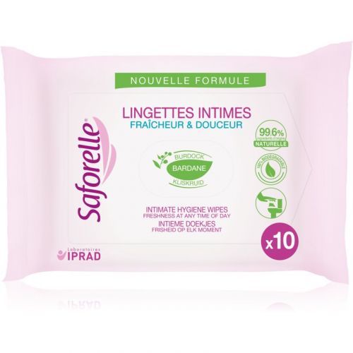 Saforelle Intim whipes Intimate Cleansing Wipes 10 pc