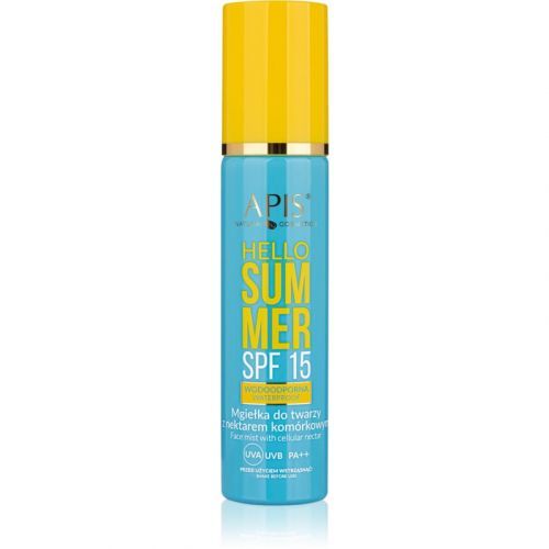 Apis Natural Cosmetics Hello Summer Facial Sunscreen Mist SPF 15 150 ml