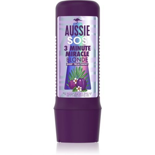 Aussie SOS 3 Minute Miracle Moisturizing Conditioner for Blonde Hair 225 ml