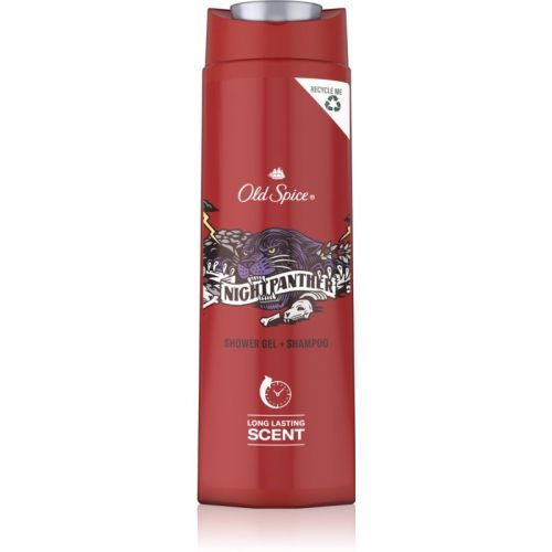 Old Spice Nightpanther Body Wash for Men 400 ml
