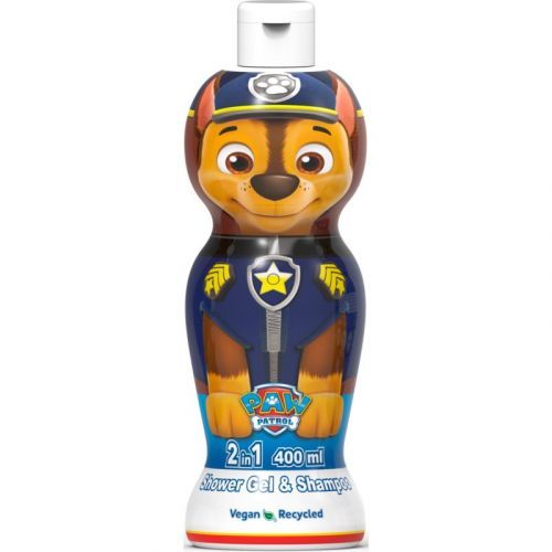 Nickelodeon Paw Patrol Shower Gel & Shampoo Shower Gel And Shampoo 2 In 1 for Kids Chase 400 ml