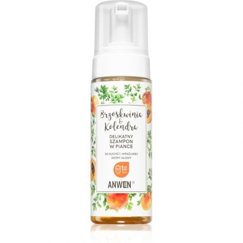 Anwen Peach & Coriander Cleansing Foam For Dry And Sensitive Scalp 170 ml