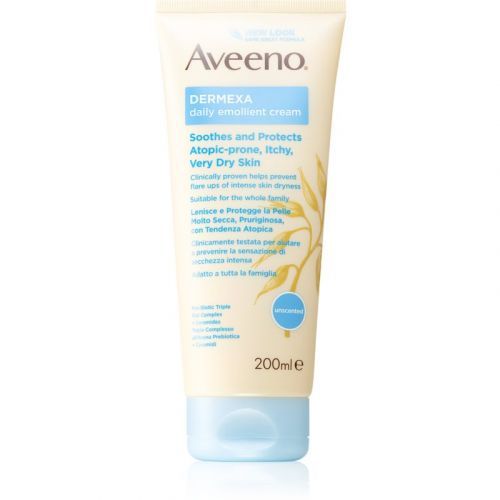 Aveeno Dermexa Daily Emollient Cream Emollient Cream For Dry And Irritated Skin 200 ml
