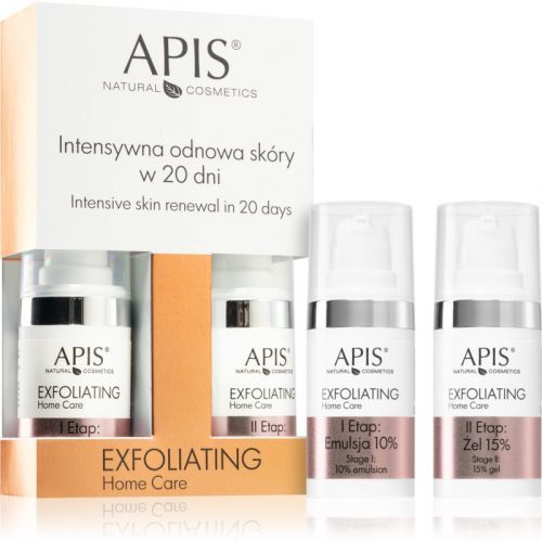 Apis Natural Cosmetics Exfoliation Home Care Set Intensive Restoration And Skin Stretching