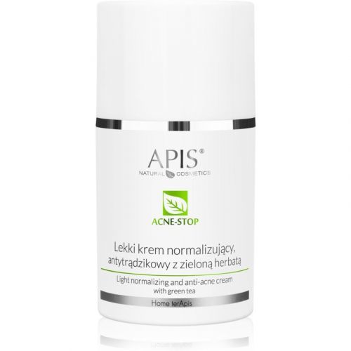 Apis Natural Cosmetics Acne-Stop Home TerApis Light Sebum-Regulating Moisturiser for Acne-Prone Skin 50 ml
