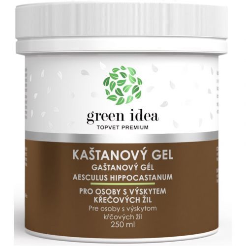 Green Idea Massage gel Chestnut Massage Gel for Veins and Blood Vessels 250 ml