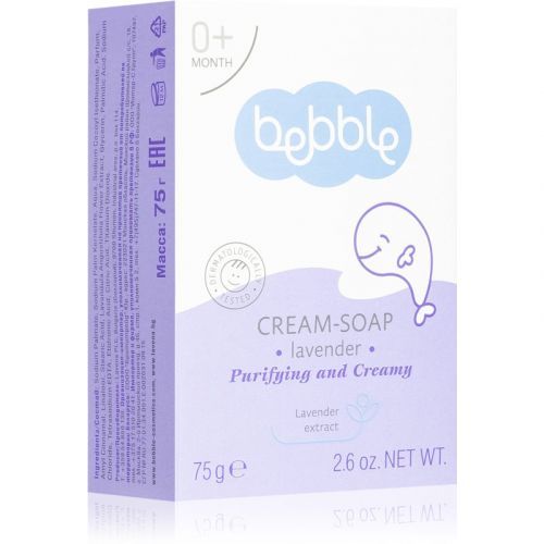 Bebble Cream-Soap Lavender Creamy Soap with Lavender 75 g