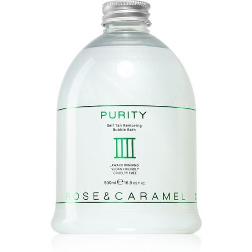 Rose & Caramel Purity Tan Remover Mousse for Bath 500 ml