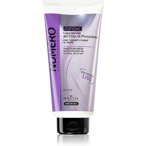 Brelil Numéro Smoothing Smoothing Mask For Unruly Hair 300 ml