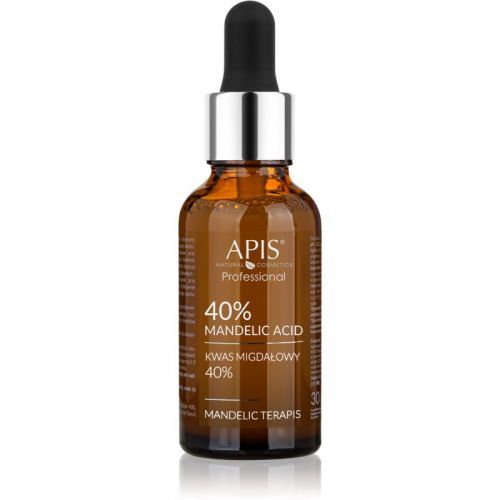 Apis Natural Cosmetics TerApis 40% Mandelic Acid Smoothing Exfoliating Serum to Treat Skin Imperfections 30 ml