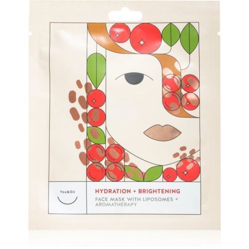 You&Oil Hydration & Brightening Sheet Mask for Radiance and Hydration 25 ml