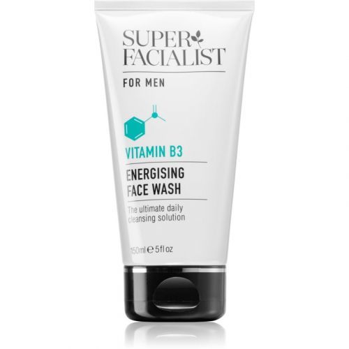 Super Facialist For Men Vitamin B3 Energizing Cleansing Gel for Men 150 ml