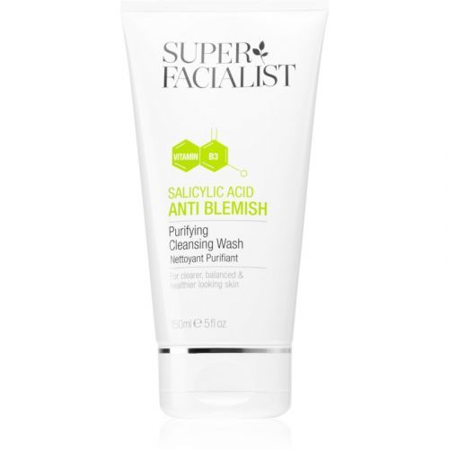 Super Facialist Salicylic Acid Anti Blemish Facial Cleansing Gel for problematic and oily skin 150 ml