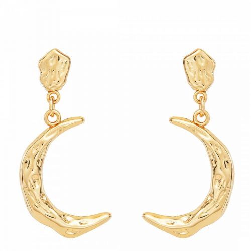 Moon Twinkle 18K Gold Plated Earrings