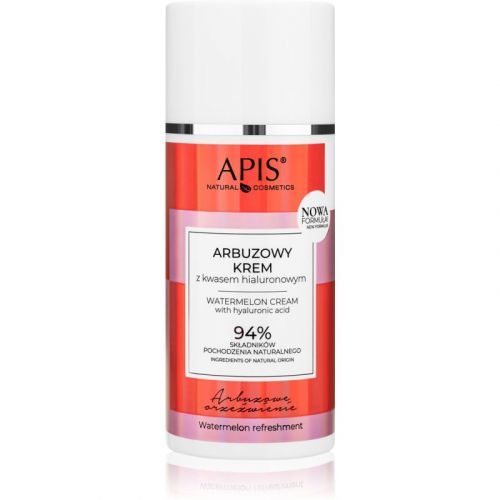 Apis Natural Cosmetics Watermelon Refreshment Light Moisturizing Cream For Combination To Oily Skin 100 ml