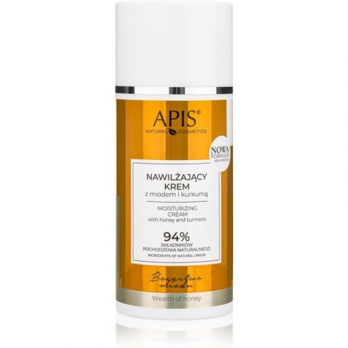 Apis Natural Cosmetics Wealth Of Honey Moisturising Cream for Sensitive and Dry Skin 100 ml