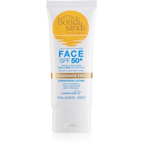 Bondi Sands SPF 50+ Face Face Sun Cream Fragrance - Free SPF 50+ 75 ml