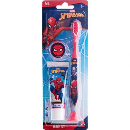 Marvel Spiderman Travel Kit Dental Care Set for Kids