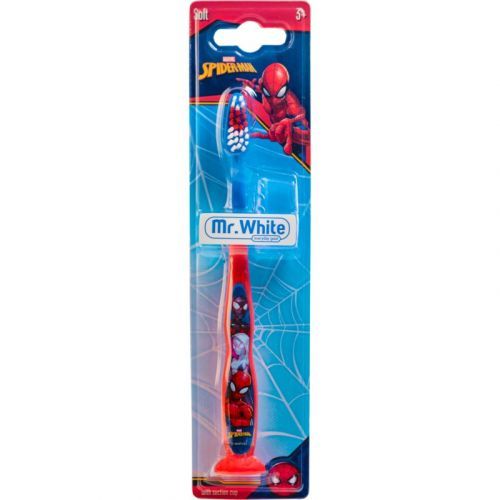 Marvel Spiderman Manual Toothbrush Toothbrush for Kids with Travel Cover Soft 3y+ 1 pc